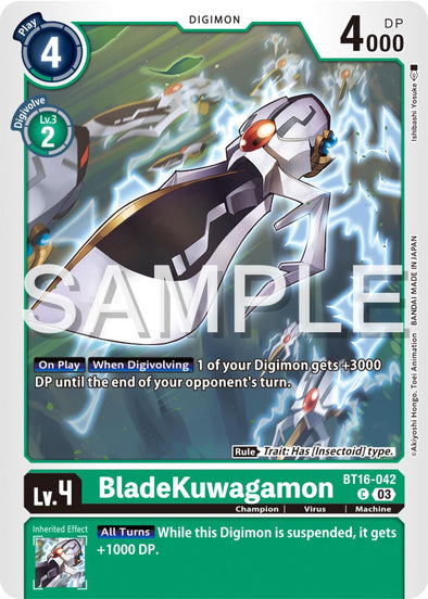 BladeKuwagamon - BT16-042 - Common (Pre-Order)