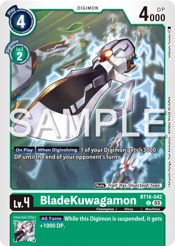 BladeKuwagamon - BT16-042 - Common