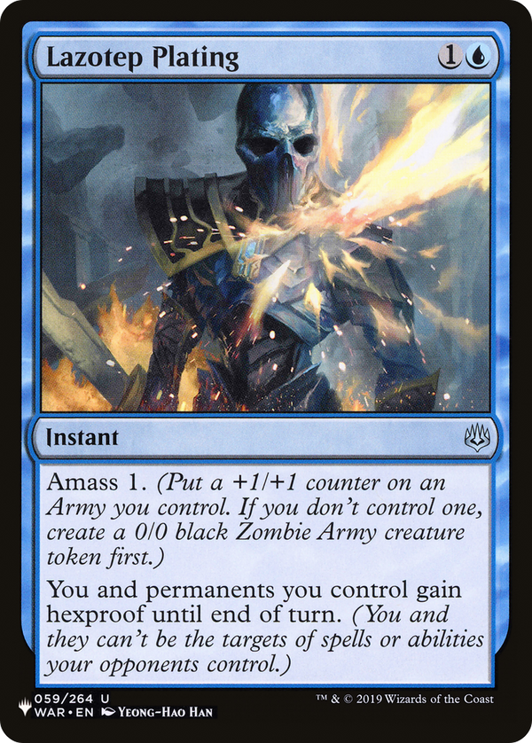 Lazotep Plating - WAR Reprint (PLST)