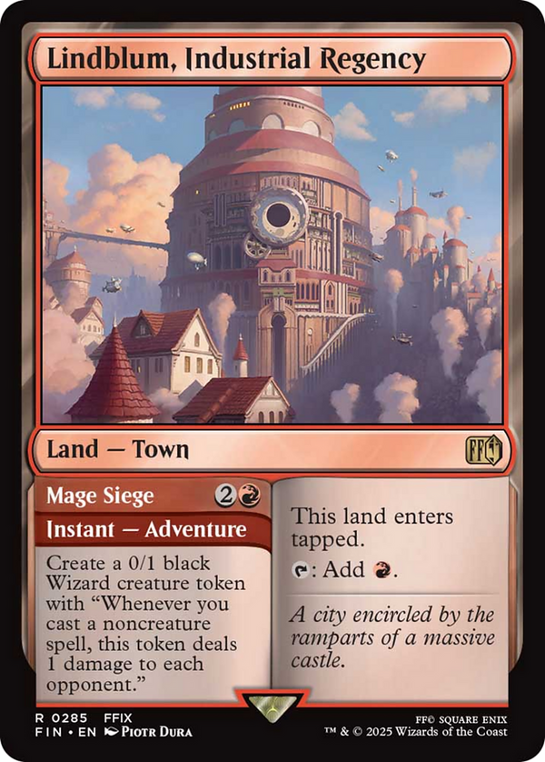Lindblum, Industrial Regency // Mage Siege (FIN)