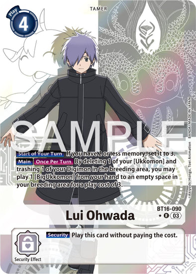 Lui Ohwada (Alternate Art) - BT16-090 - Rare