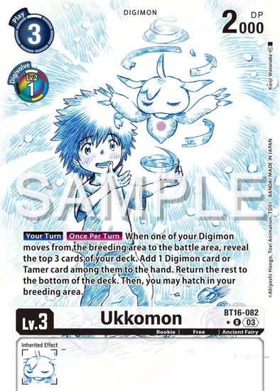 Ukkomon (Alternate Art) - BT16-082 - Rare