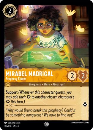 Mirabel Madrigal (Prophecy Finder) - 19/204 - Common