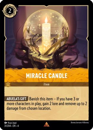 Miracle Candle - 31/204 - Rare
