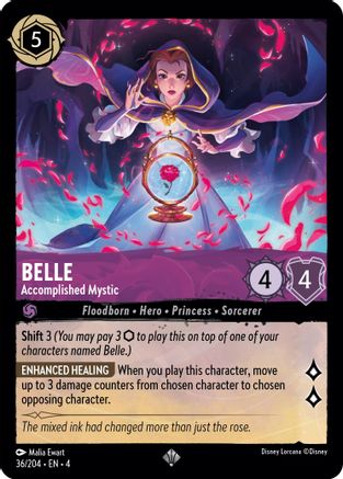 Belle (Accomplished Mystic) - 36/204 - Super Rare