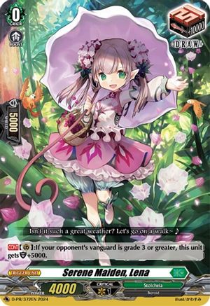 Serene Maiden, Lena - D-PR/372EN - Promo