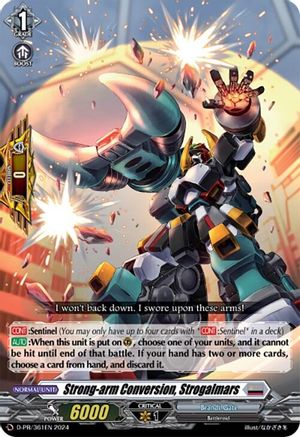 Strong-arm Conversion, Strogalmars - D-PR/361EN - Promo