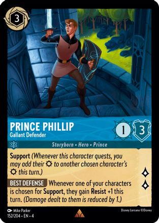 Prince Phillip (Gallant Defender) - 152/204 - Rare