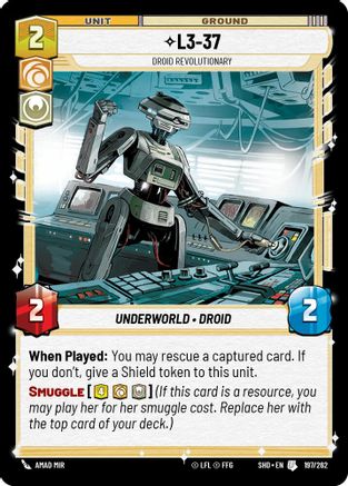 L3-37 - Droid Revolutionary - 197/262 - Uncommon