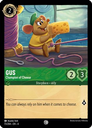 Gus (Champion of Cheese) - 73/204 - Common