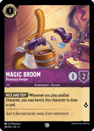 Magic Broom (Illuminary Keeper) - 48/204 - Common