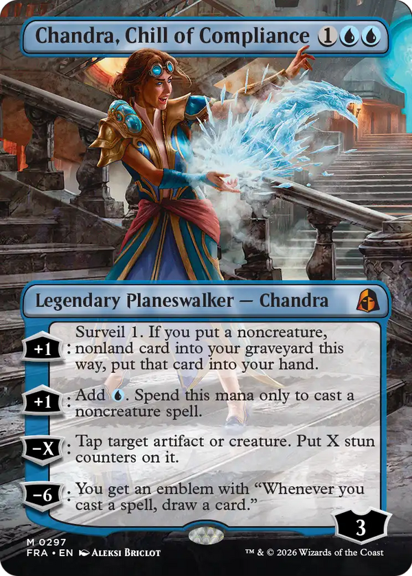 Chandra, Chill of Compliance - Borderless (FRA) (Pre-Order)