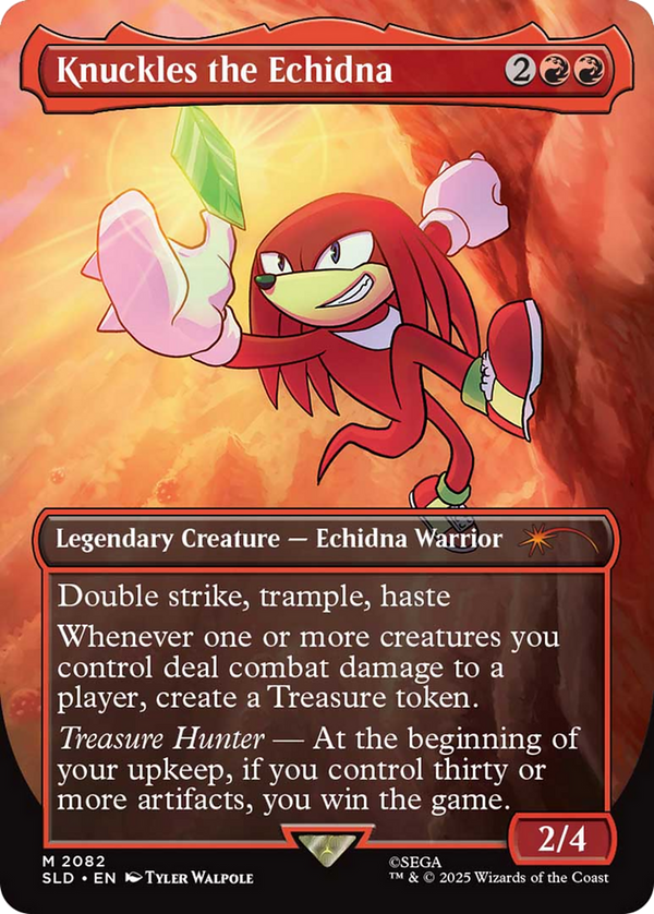 Knuckles the Echidna - Secret Lair x Sonic: Friends & Foes (SLD)