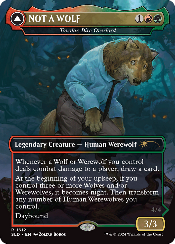 Tovolar, Dire Overlord // Tovolar, the Midnight Scourge - Featuring: Not A Wolf (SLD)