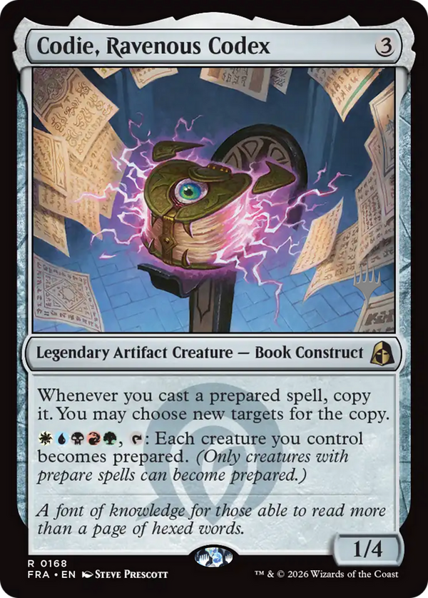 Codie, Ravenous Codex - Promo Pack (PFRA)