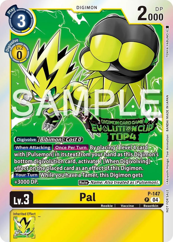 Pal (2024 Evolution Cup Top 4) - P-147 - Promo