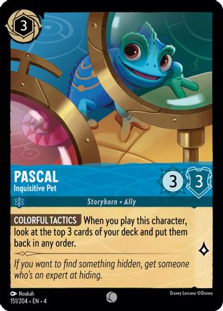 Pascal (Inquisitive Pet) - 151/204 - Common