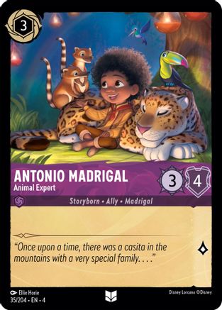 Antonio Madrigal (Animal Expert) - 35/204 - Uncommon