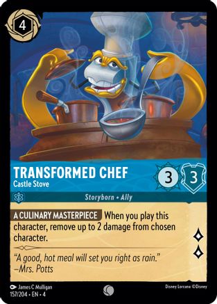 Transformed Chef (Castle Stove) - 157/204 - Common