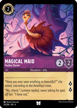 Magical Maid (Feather Duster) - 50/204 - Uncommon