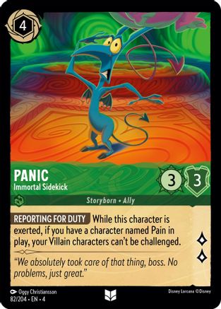 Panic (Immortal Sidekick) - 82/204 - Uncommon