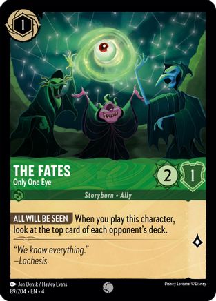 The Fates (Only One Eye) - 89/204 - Common