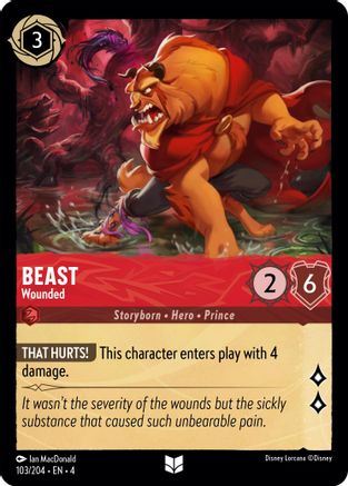 Beast (Wounded) - 103/204 - Uncommon