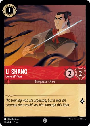 Li Shang (General’s Son) - 111/204 - Common