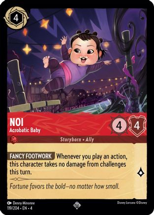 Noi (Acrobatic Baby) - 119/204 - Super Rare