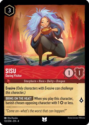 Sisu (Daring Visitor) - 123/204 - Uncommon