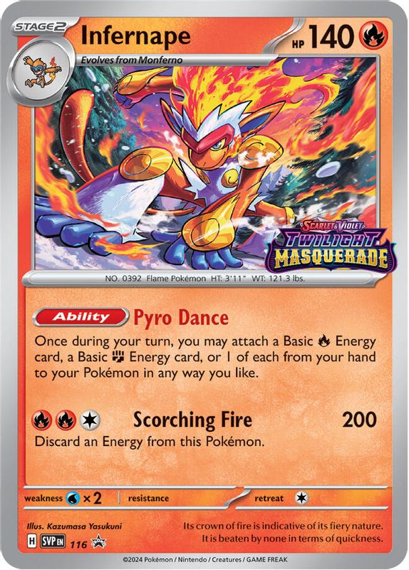 Infernape - SVP116 - Pre-Release Promo