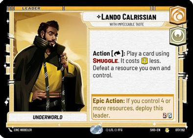 Lando Calrissian - With Impeccable Taste - 017/262 - Rare