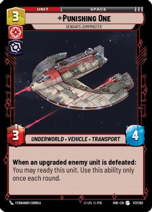 Punishing One - Dengar’s Jumpmaster - 137/262 - Uncommon