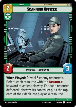 Scanning Officer - 114/262 - Uncommon