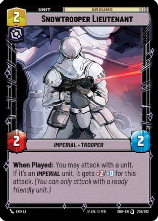 Snowtrooper Lieutenant - 236/262 - Special