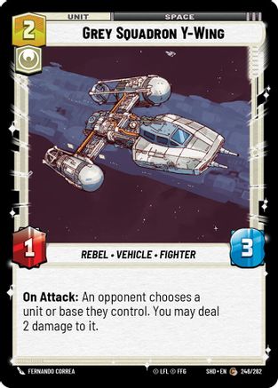 Grey Squadron Y-Wing - 246/262 - Common