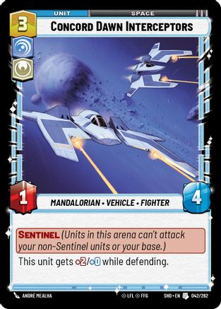 Concord Dawn Interceptors - 042/262 - Uncommon