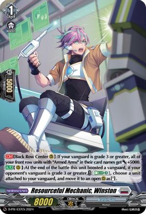 Resourceful Mechanic, Winston (Foil) - D-PR/437EN - Promo