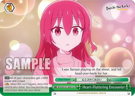 Heart-Fluttering Encounter - BTR/W107-E067CC - Climax Common