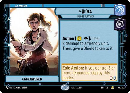 Qi'ra - I Alone Survived - 002/262 - Rare