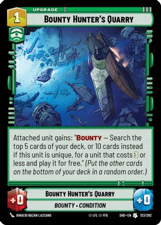 Bounty Hunter's Quarry - 123/262 - Uncommon