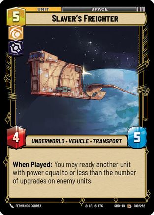 Slaver's Freighter - 189/262 - Common