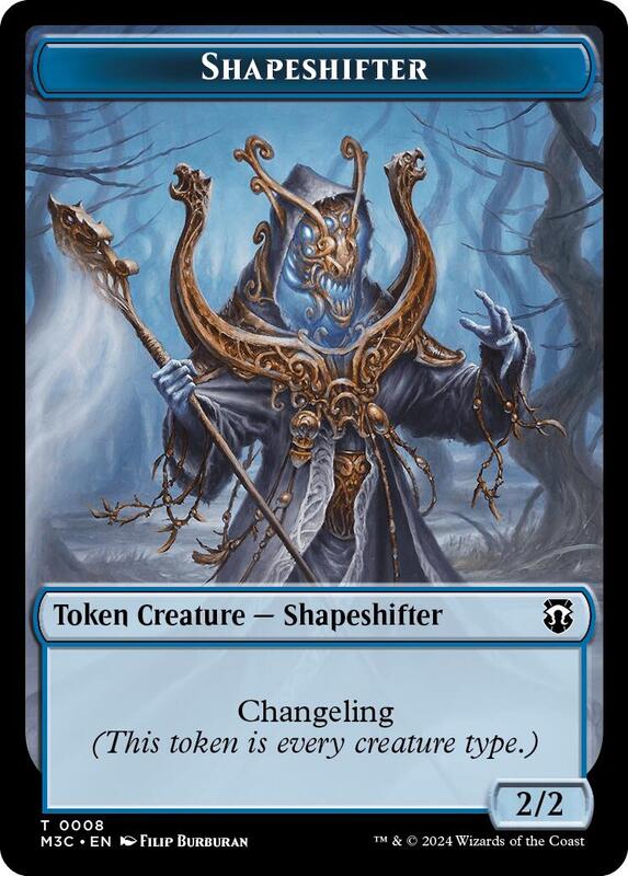 Beast (010) // Shapeshifter (008) Token (TM3C)