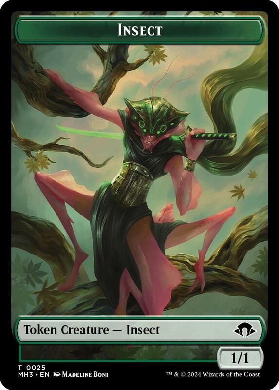 Beast (015) // Insect (025) Token (TM3C)