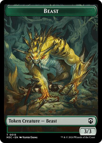 Beast (015) // Insect (025) Token (TM3C)