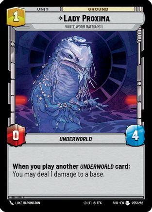 Lady Proxima - White Worm Matriarch - 255/262 - Uncommon