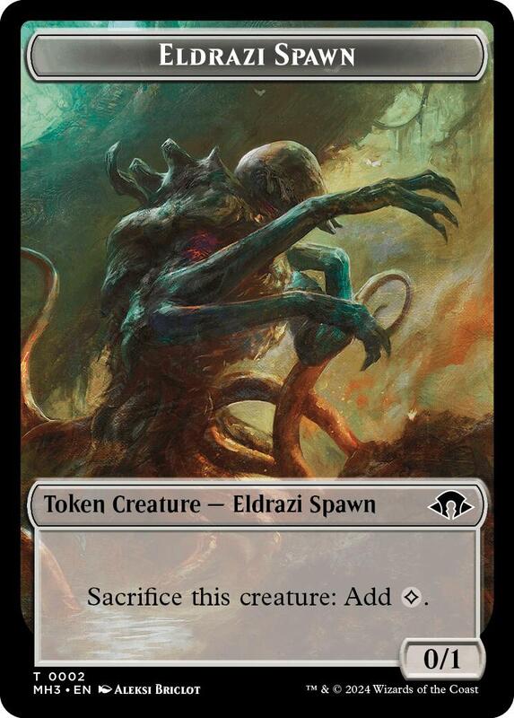 Eldrazi Scion // Eldrazi Spawn Token (TM3C)