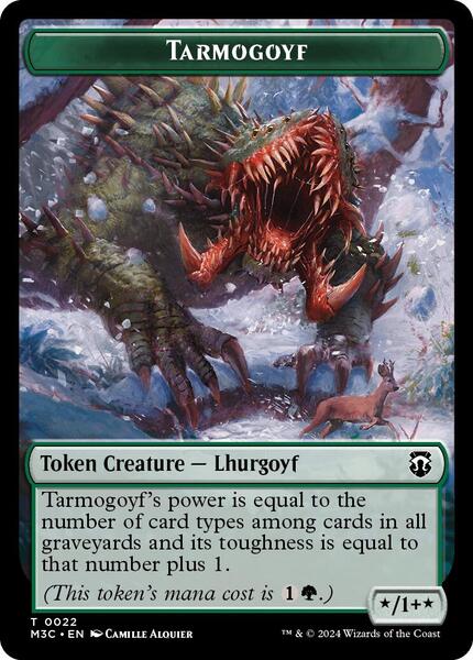 Tarmogoyf // Saproling Token (TM3C)
