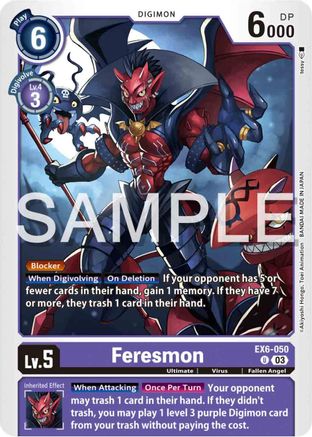 Feresmon - EX6-050 - Uncommon