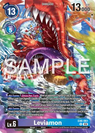 Leviamon - EX6-061 - Rare